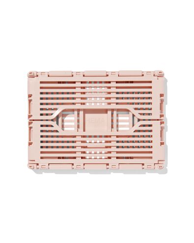klapkrat letterbord recycled XS roze lichtroze XS  13 x 18 x 8 - 39821197 - HEMA
