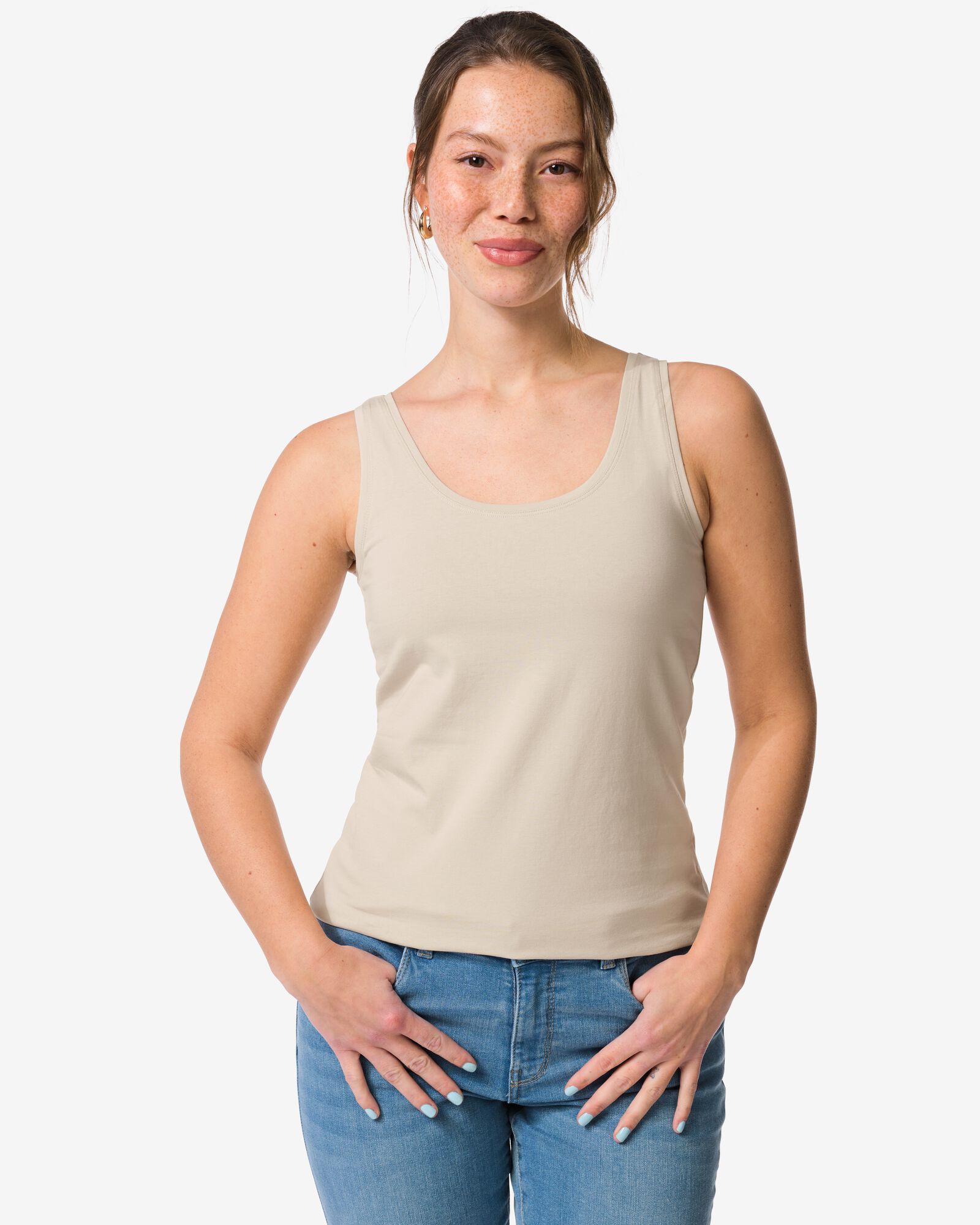 Damentop Carry sandfarben sandfarben - 36303180SAND - HEMA