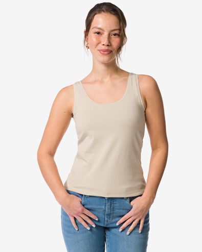 Damentop Carry sandfarben sandfarben - 36303180SAND - HEMA