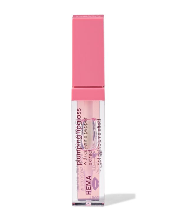 plumping lipgloss transparant - 11230251 - HEMA