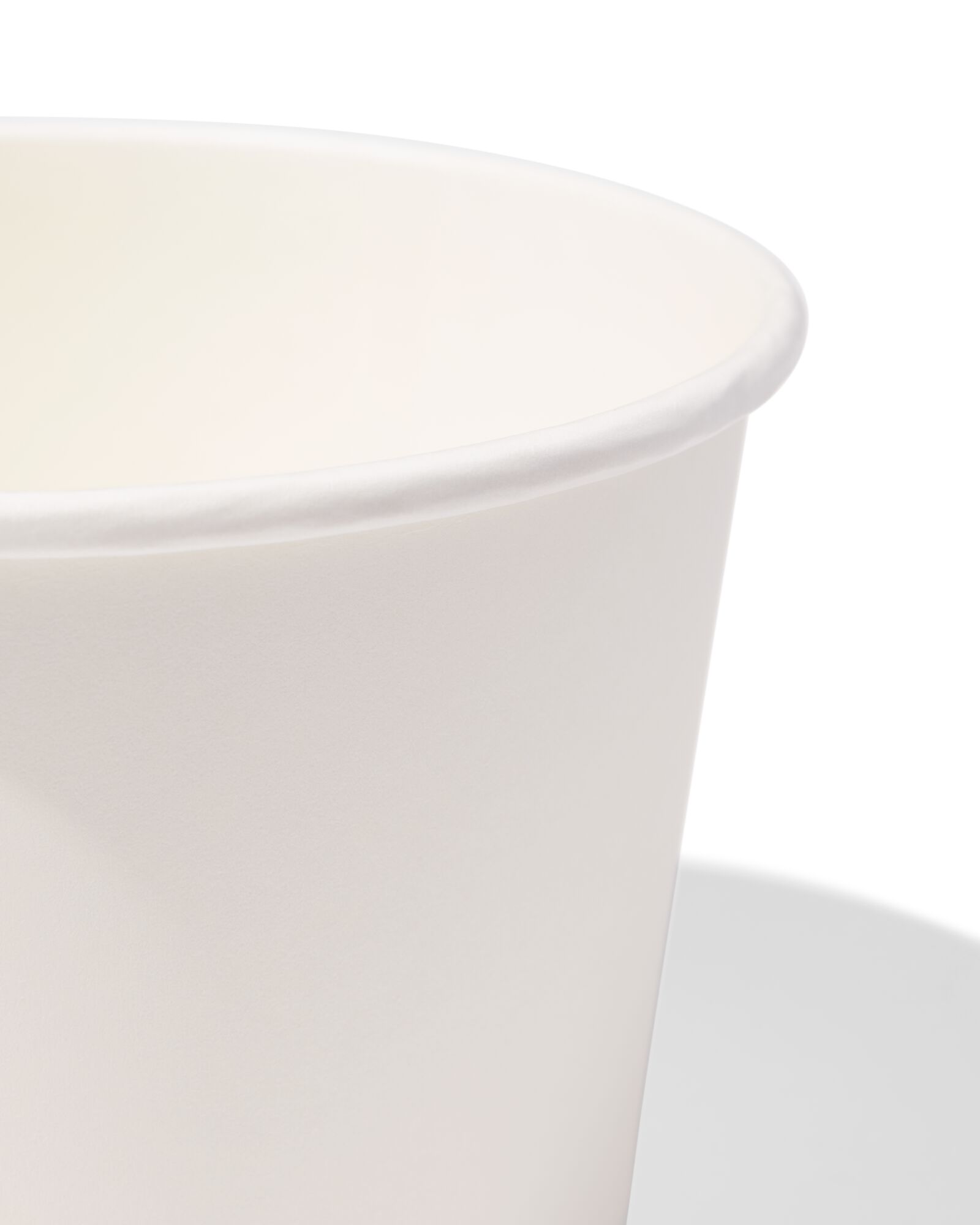 pots en carton 550ml blanc - lot de 10 - 14280205 - HEMA