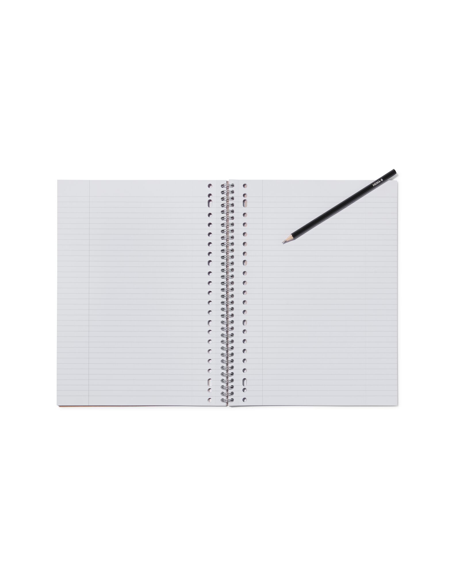 cahier &agrave; spirale A4 lign&eacute; - 14122226 - HEMA