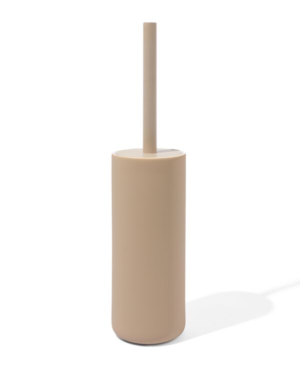 toiletborstelhouder mat zand &Oslash;9.5x22 - 80330029 - HEMA