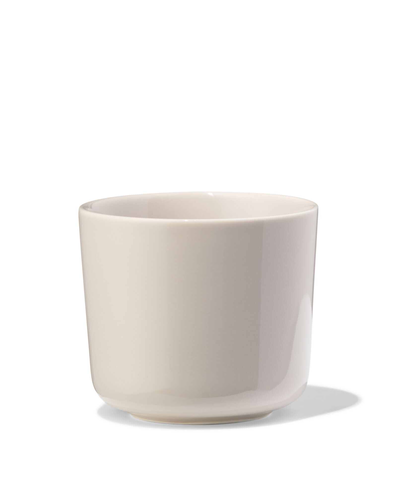 koffiekopje 200ml Knap new bone china grijs - 80660311 - HEMA