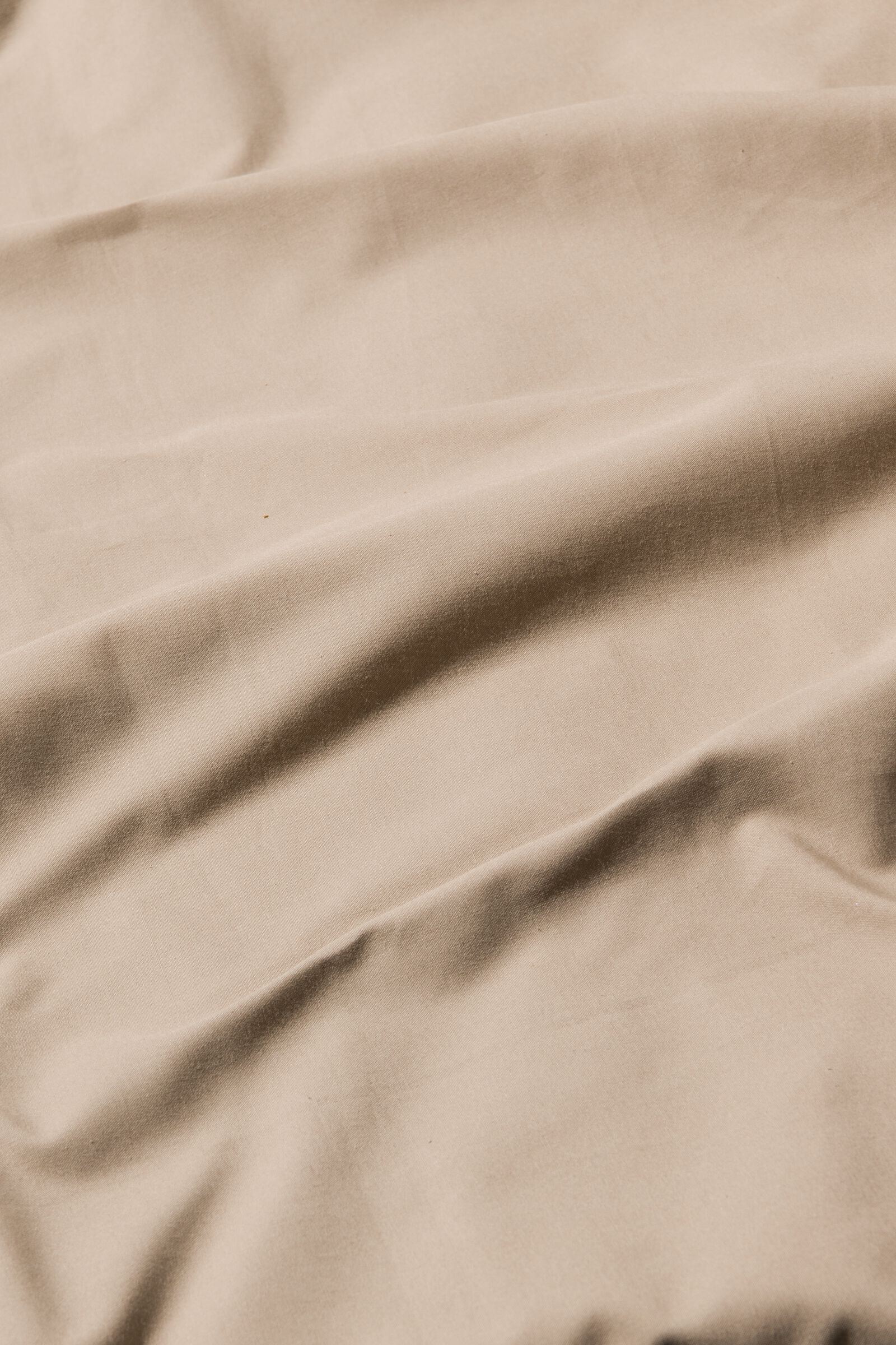 housse de couette percale 200x200/220 sable - 5790268 - HEMA