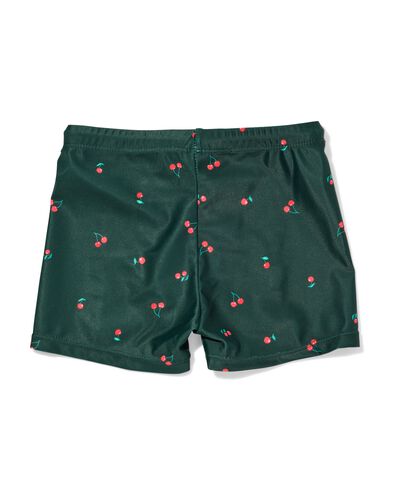 Kinderbadehose mit Kirschen dunkelgr&uuml;n dunkelgr&uuml;n - 22260540DARKGREEN - HEMA