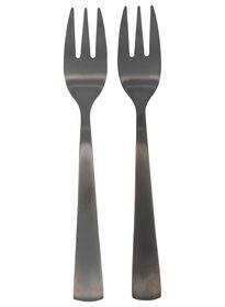 2 petites fourchettes Copenhagen noir - 9905064 - HEMA