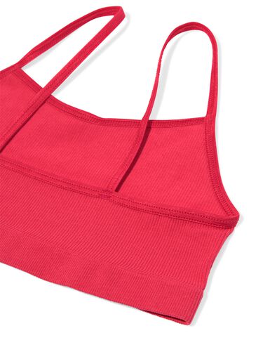 kindertop naadloos - 2 stuks roze roze - 19360370PINK - HEMA