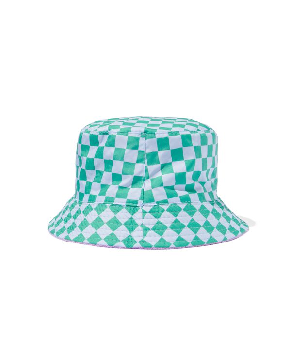 chapeau de soleil réversible éponge/carreaux - 61110078 - HEMA