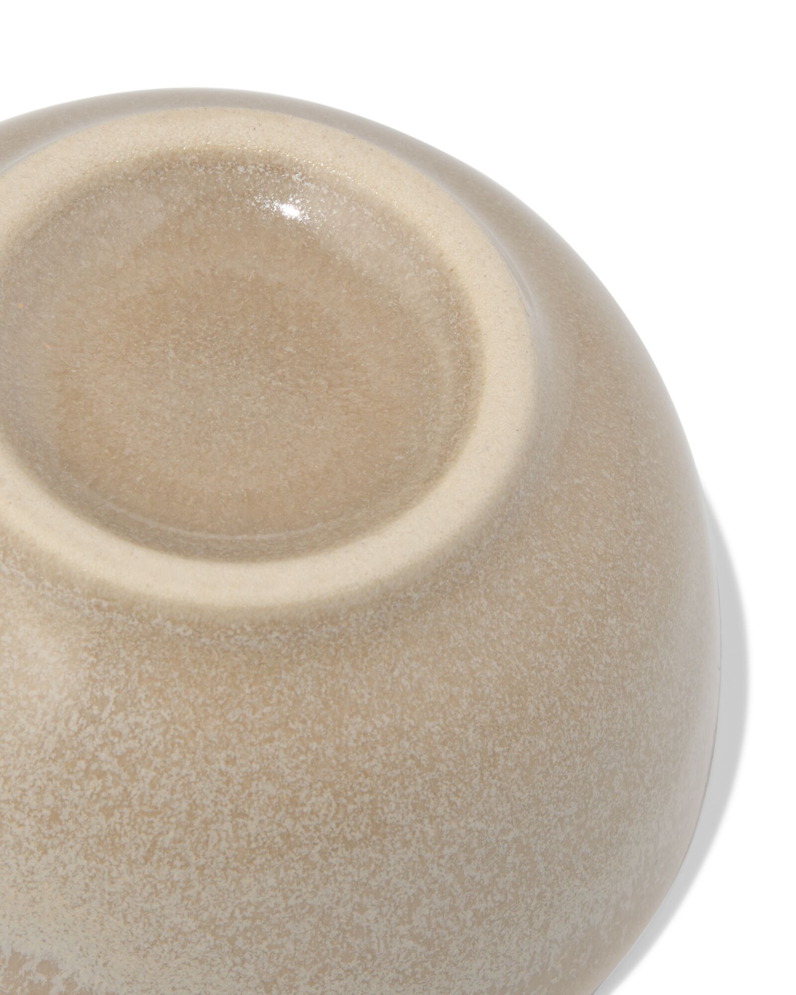 Hohes Sch&auml;lchen, &Oslash; 7 cm, PUUR, reaktive Glasur, Beige - 9650144 - HEMA