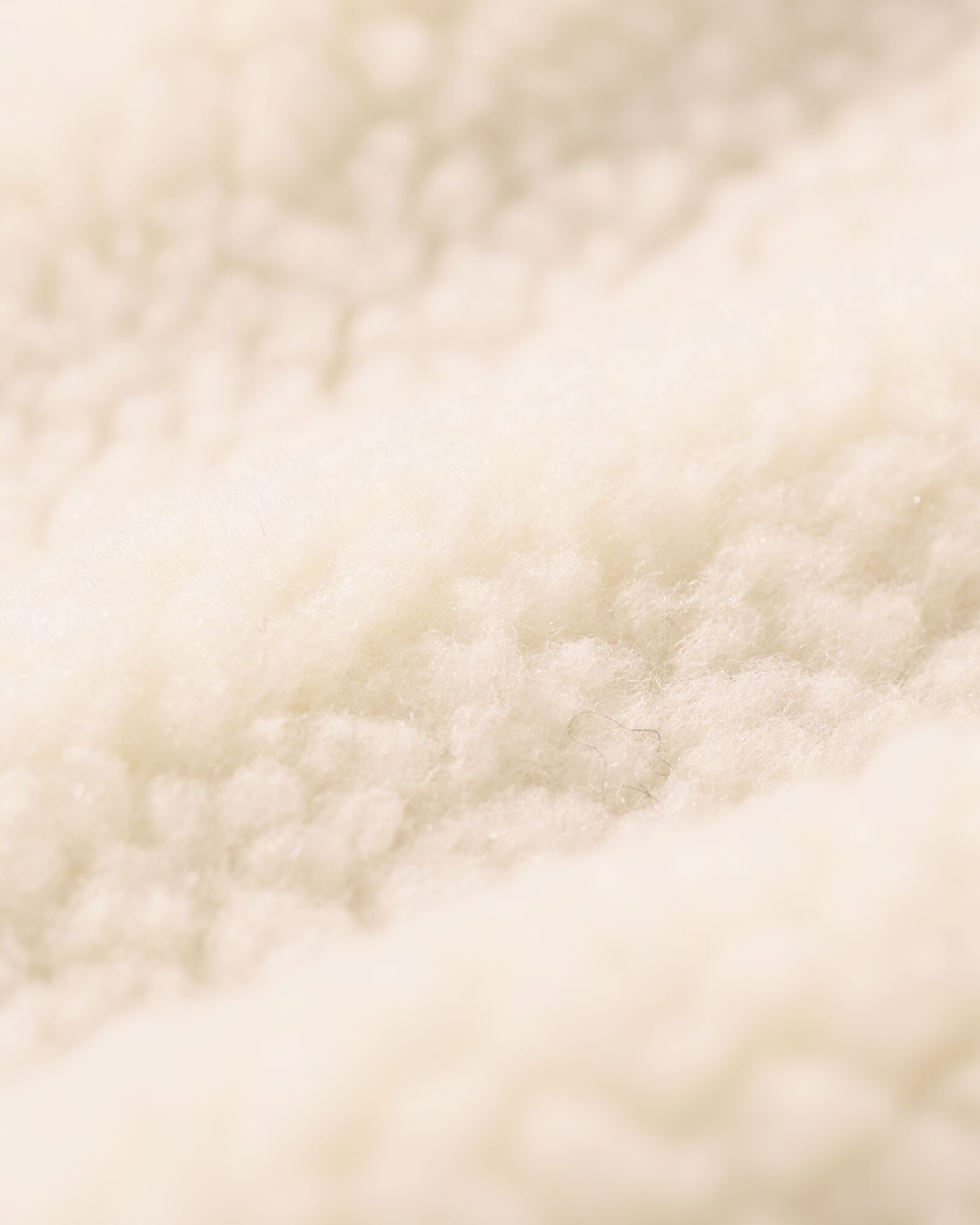 gilet b&eacute;b&eacute; teddy &eacute;cru - 33158970ECRU - HEMA