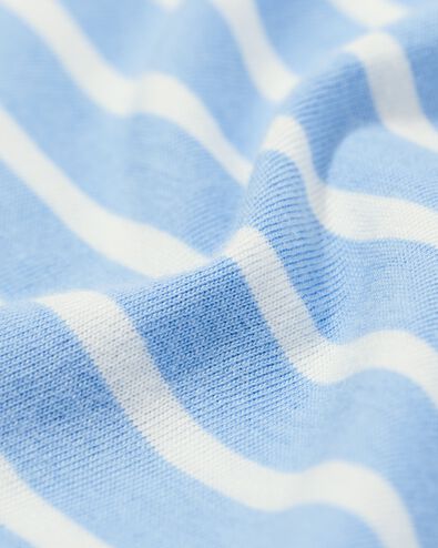 chemise de nuit femme jersey rayures bleu bleu - 23401205BLUE - HEMA
