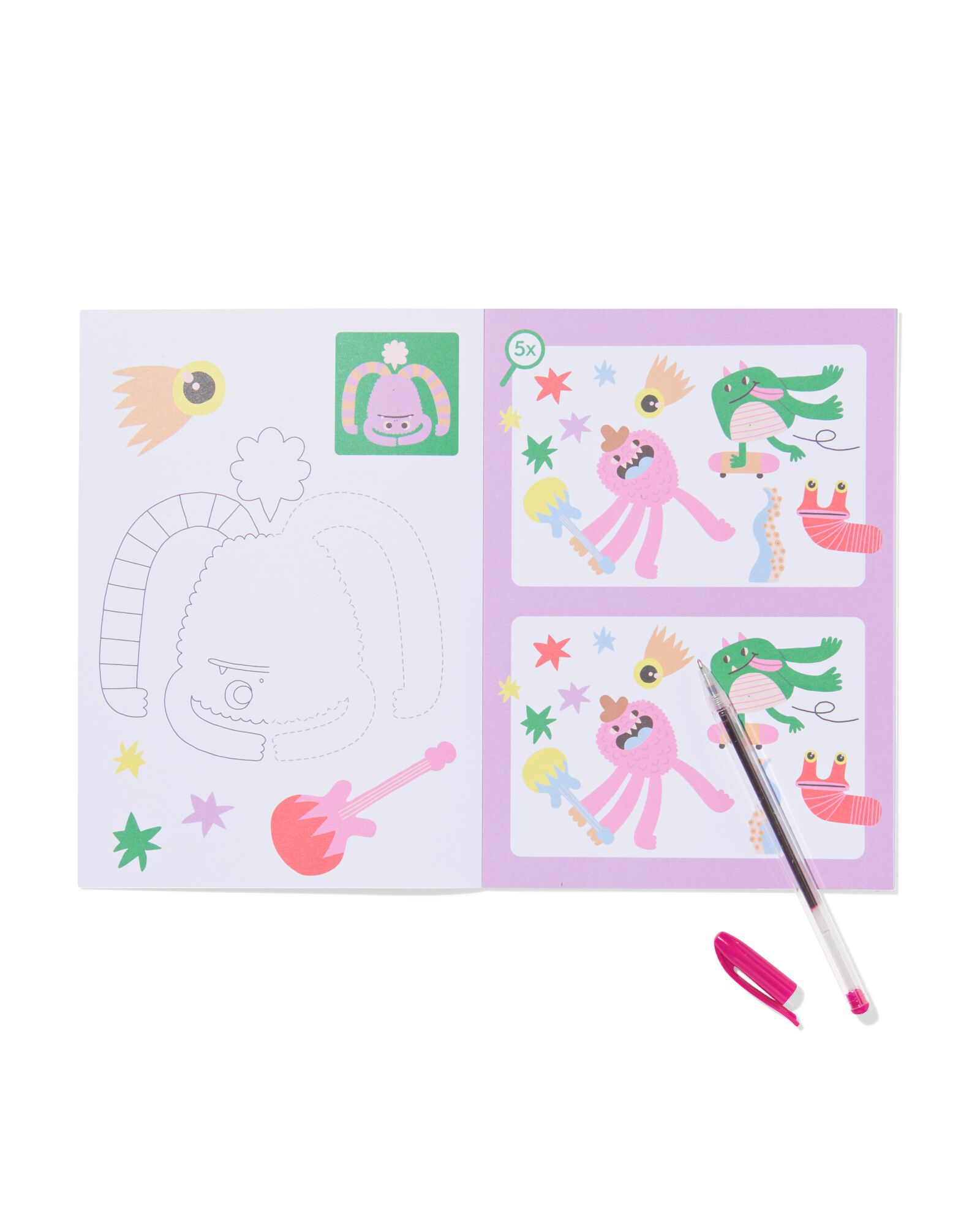 cahier d'activit&eacute;s A5 plage - 15900298 - HEMA