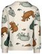 Kinder-Sweatshirt, Nashorn eierschalenfarben eierschalenfarben - 1000026085 - HEMA