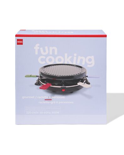 set gourmet ⌀29,5 cm 6 personnes sans PFAS  - 80020026 - HEMA