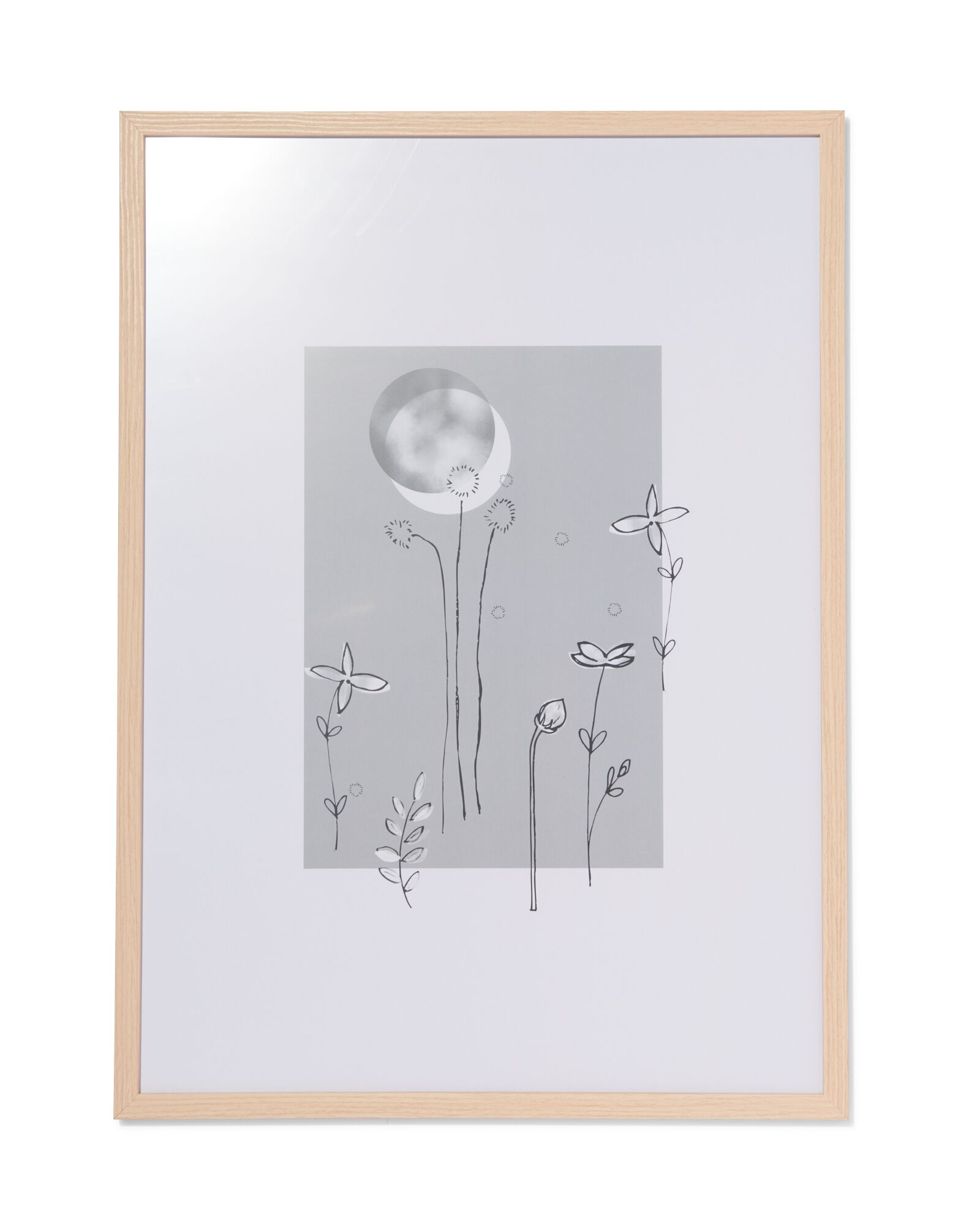 HOMIK Cadre photo blanc 70 x 50 cm avec design classique élégant