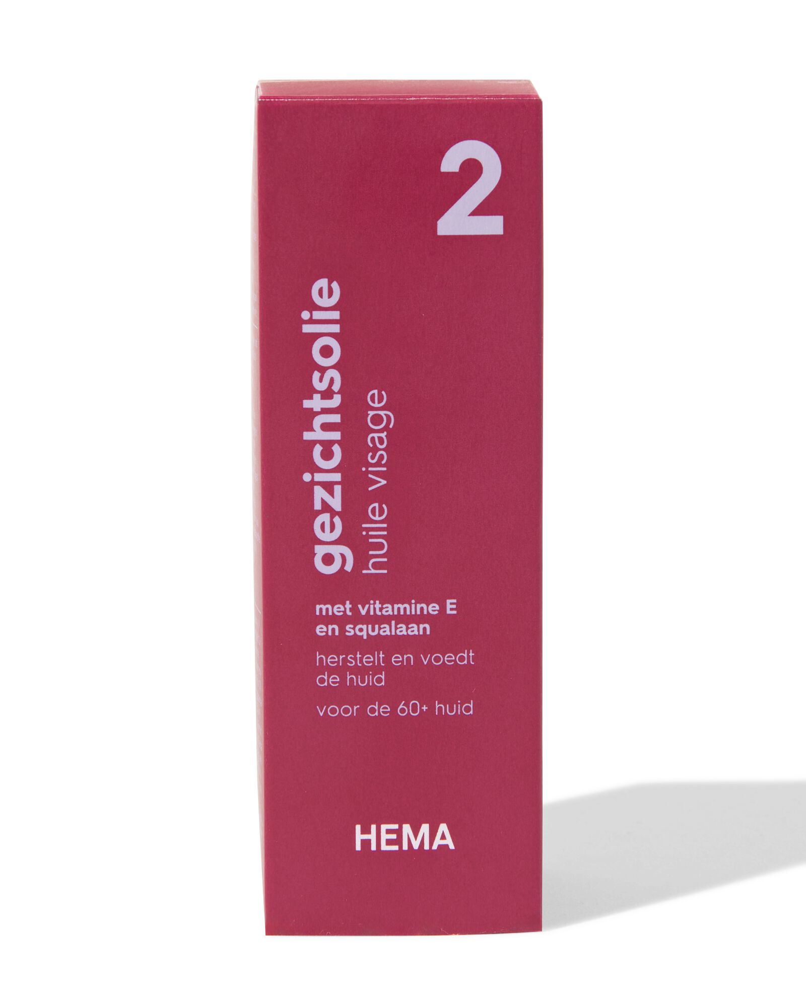 gezichtsolie 60+ 30ml - 17870144 - HEMA