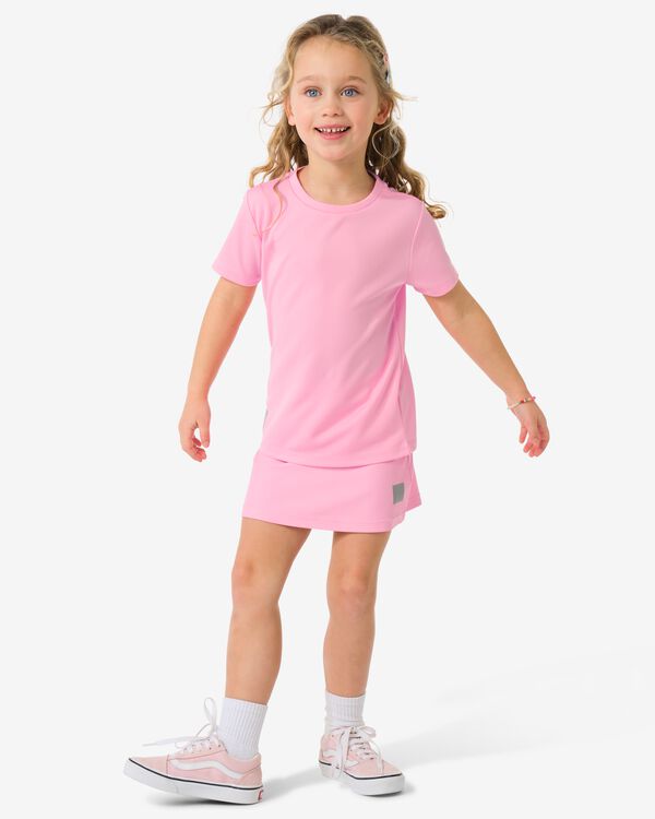 jupe de sport pour enfant avec short int&eacute;gr&eacute;  rose rose - 30600040PINK - HEMA