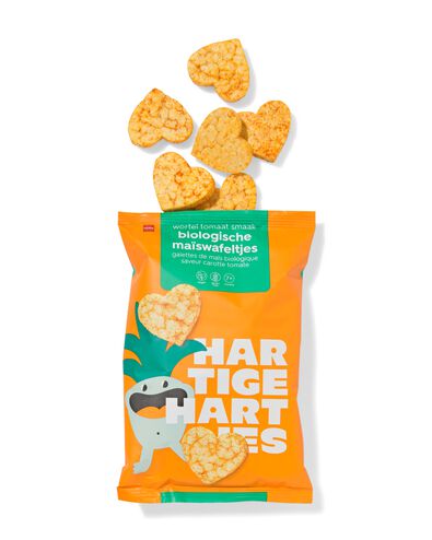 gaufrettes de ma&iuml;s bio carotte-tomate 30 g - 10250039 - HEMA