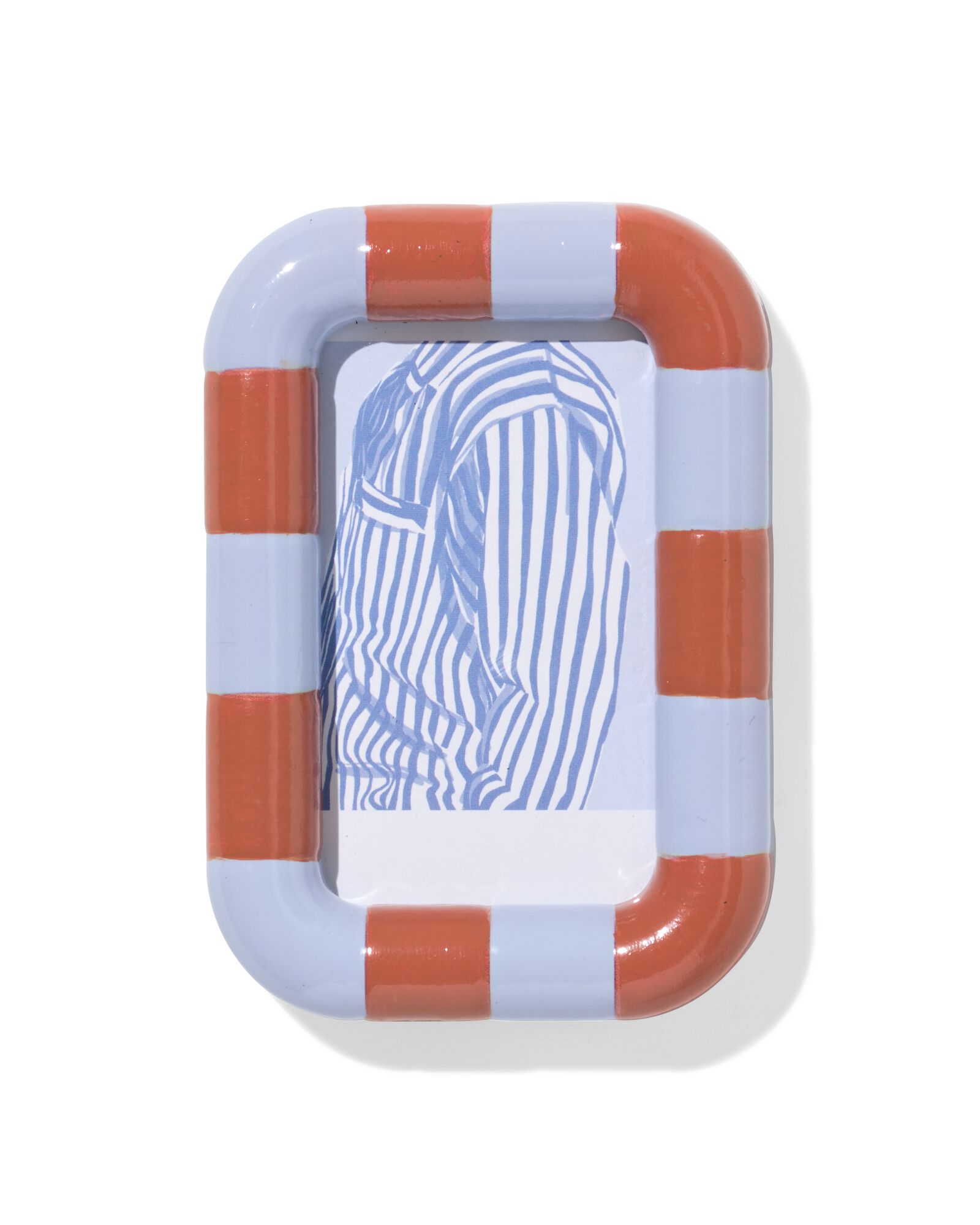 Bilderrahmen 3 × 10 cm, Holz, Terra-Hellblau, instax  - 13625019 - HEMA