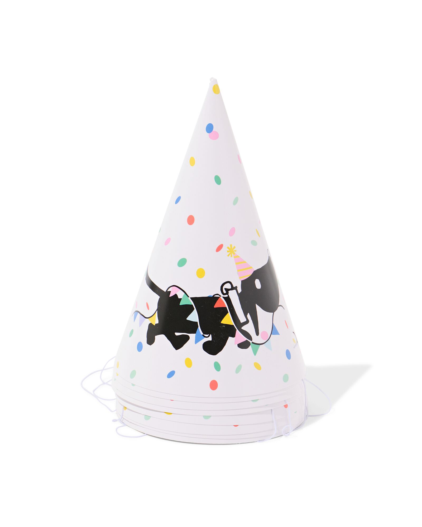 chapeaux de f&ecirc;te Takkie et Siepie - 8 pi&egrave;ces - 14250410 - HEMA