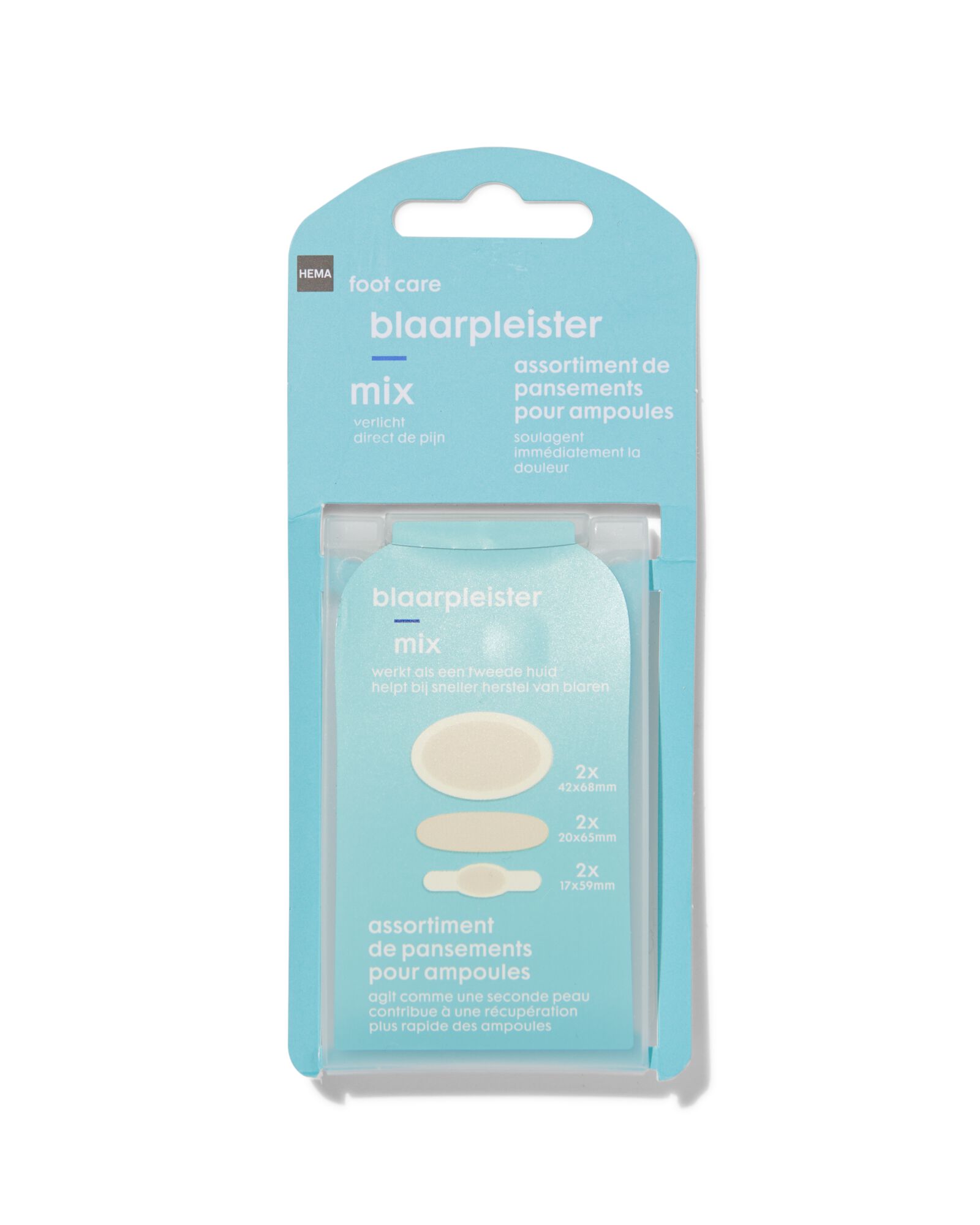 6er-Pack Blasenpflaster, sortiert - 11901938 - HEMA