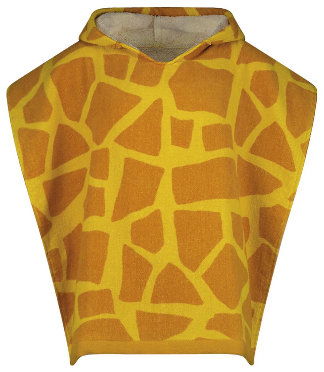 Kinder-Strandponcho, 60 x 60 cm, Giraffe - 5230311 - HEMA