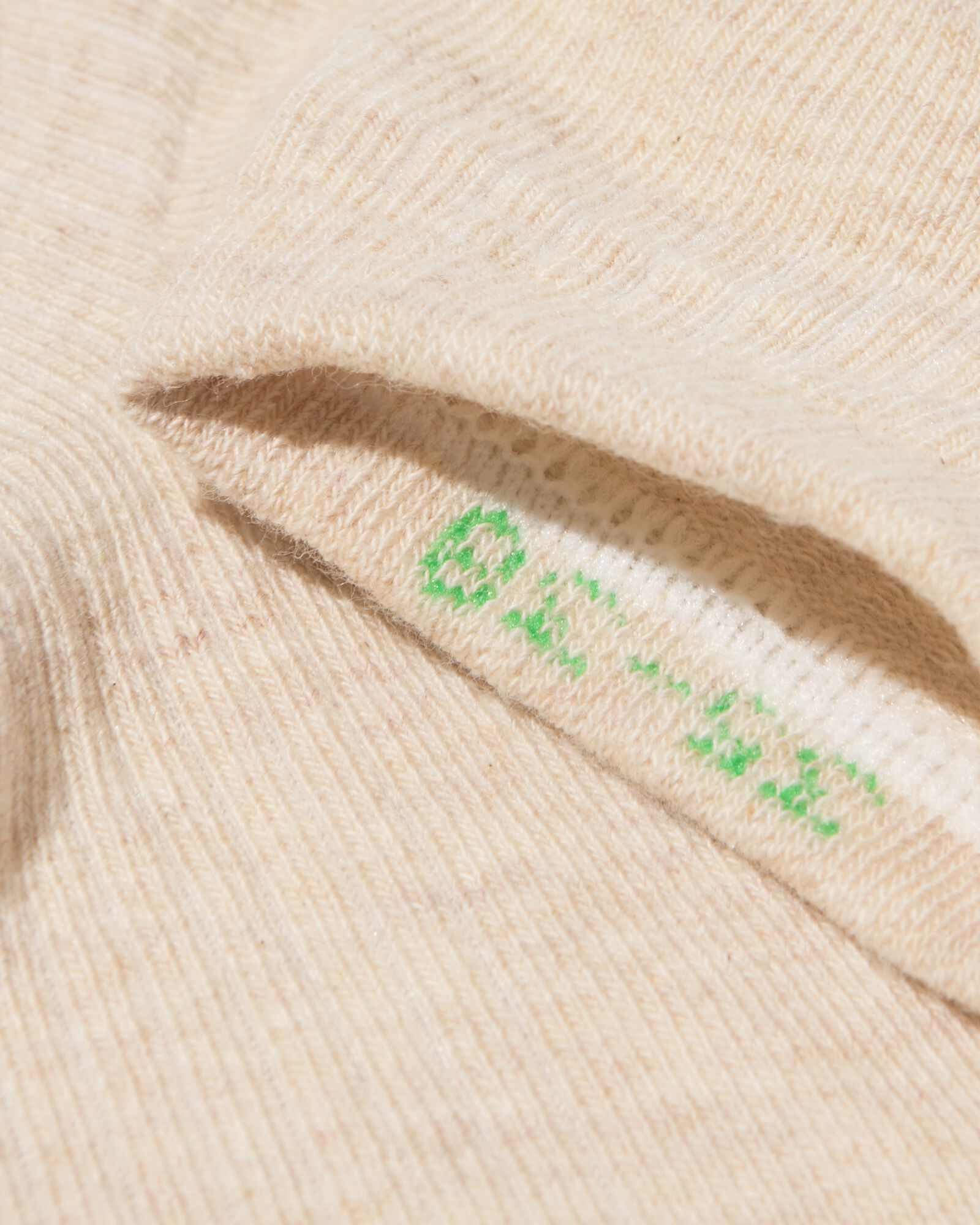 dames enkelsokken rib beige beige - 4280950BEIGE - HEMA