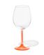 verre à vin 430ml vaisselle dépareillée verre avec corail - 9401122 - HEMA