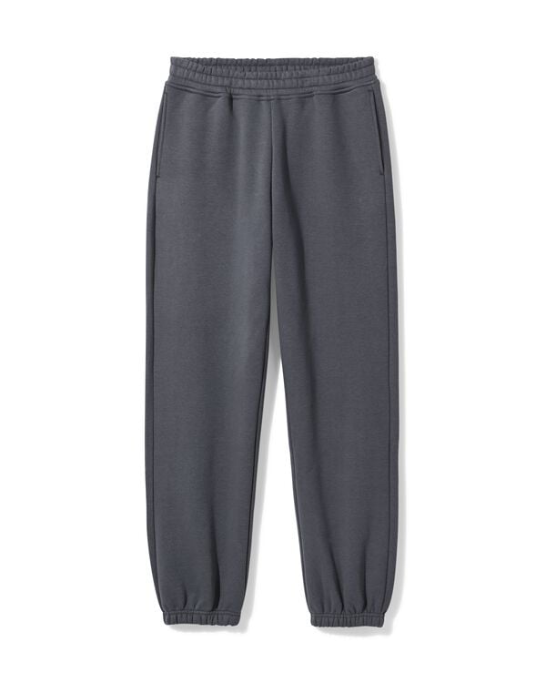 heren sweatbroek Carlson donkergrijs donkergrijs - 2101230DARKGREY - HEMA