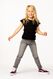 jean enfant - modèle skinny gris - 1000024414 - HEMA