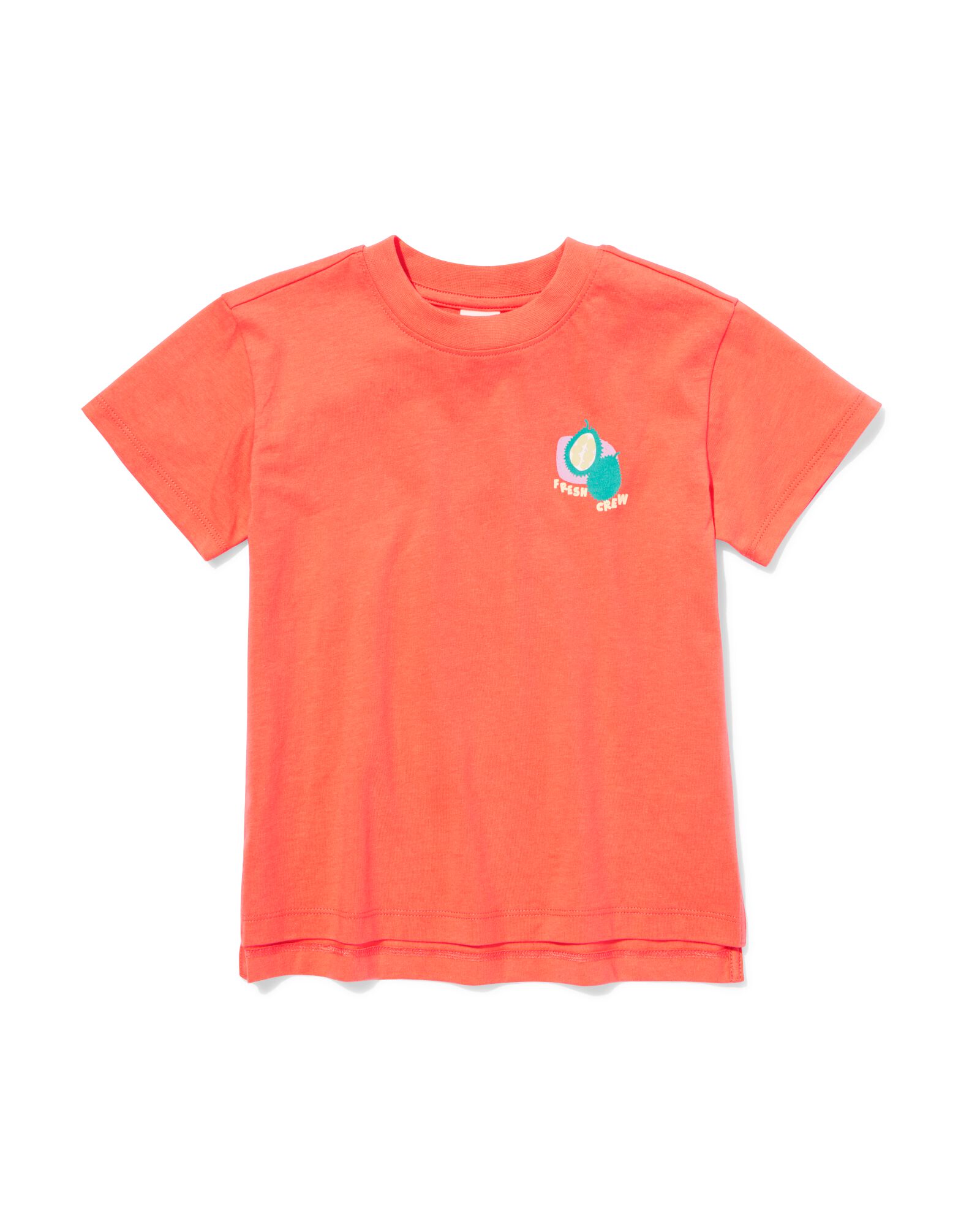 Kinder-T-Shirt, Jackfrucht korallfarben korallfarben - 30720602CORAL - HEMA