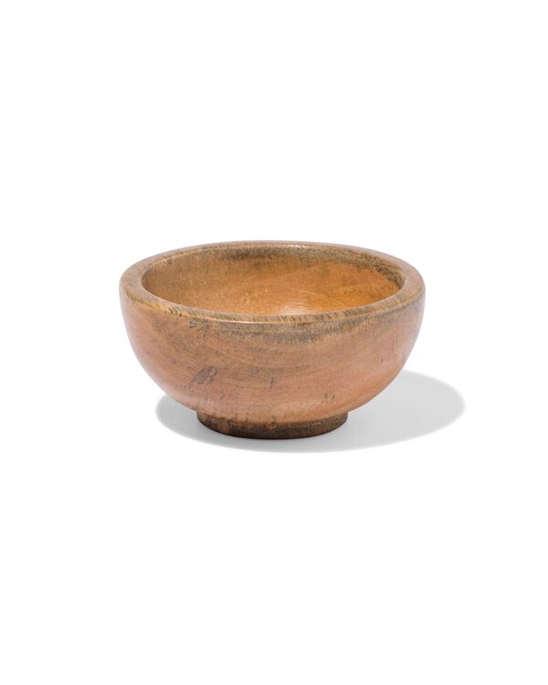 Sch&auml;lchen ⌀ 7,5 cm Mangoholz - 9650382 - HEMA