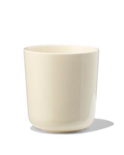 mug &agrave; cappuccino 350 ml KNAP new bone jaune - 80660309 - HEMA