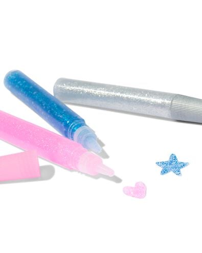 5 tubes de colle à paillettes - 15900105 - HEMA
