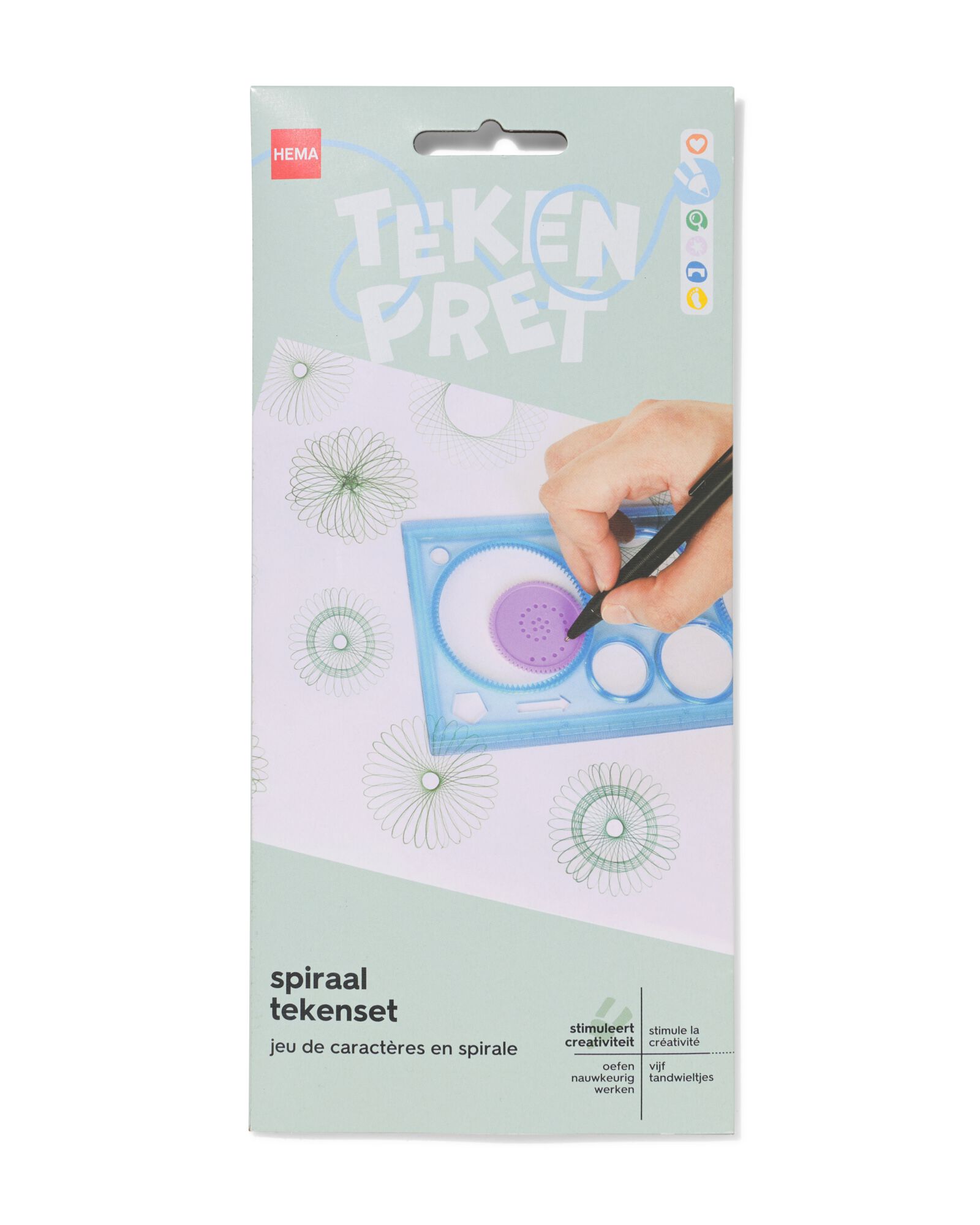 set de dessin en spirale - 15900442 - HEMA