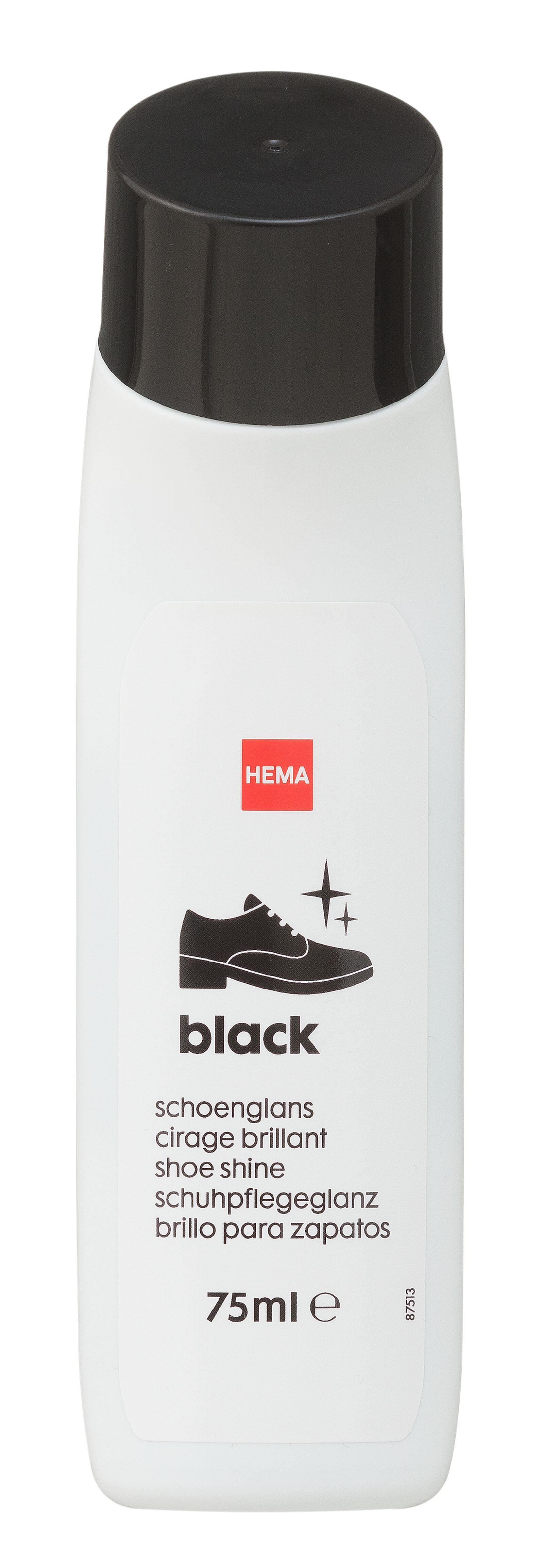 schoenglans zwart - 20500083 - HEMA