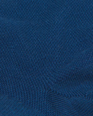 5 paires de chaussettes homme avec coton mesh bleu foncé 39/42 - 4131841 - HEMA
