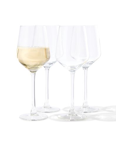 4-pak wittewijnglazen 350ml - 9401011 - HEMA