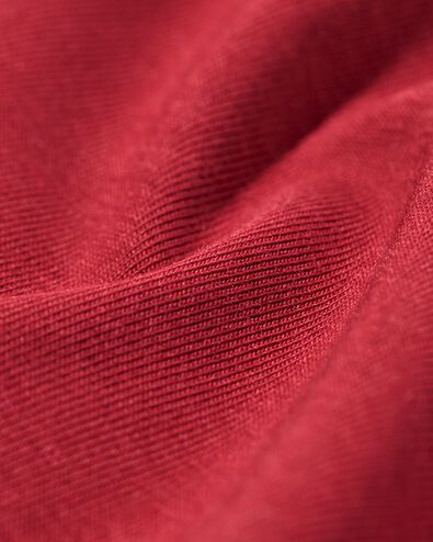 Damen-T-Shirt, Basic, Rundhalsausschnitt rot - 36302260RED - HEMA