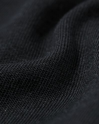 heren t-shirt regular fit o-hals - 2 stuks zwart zwart - 1000009970 - HEMA
