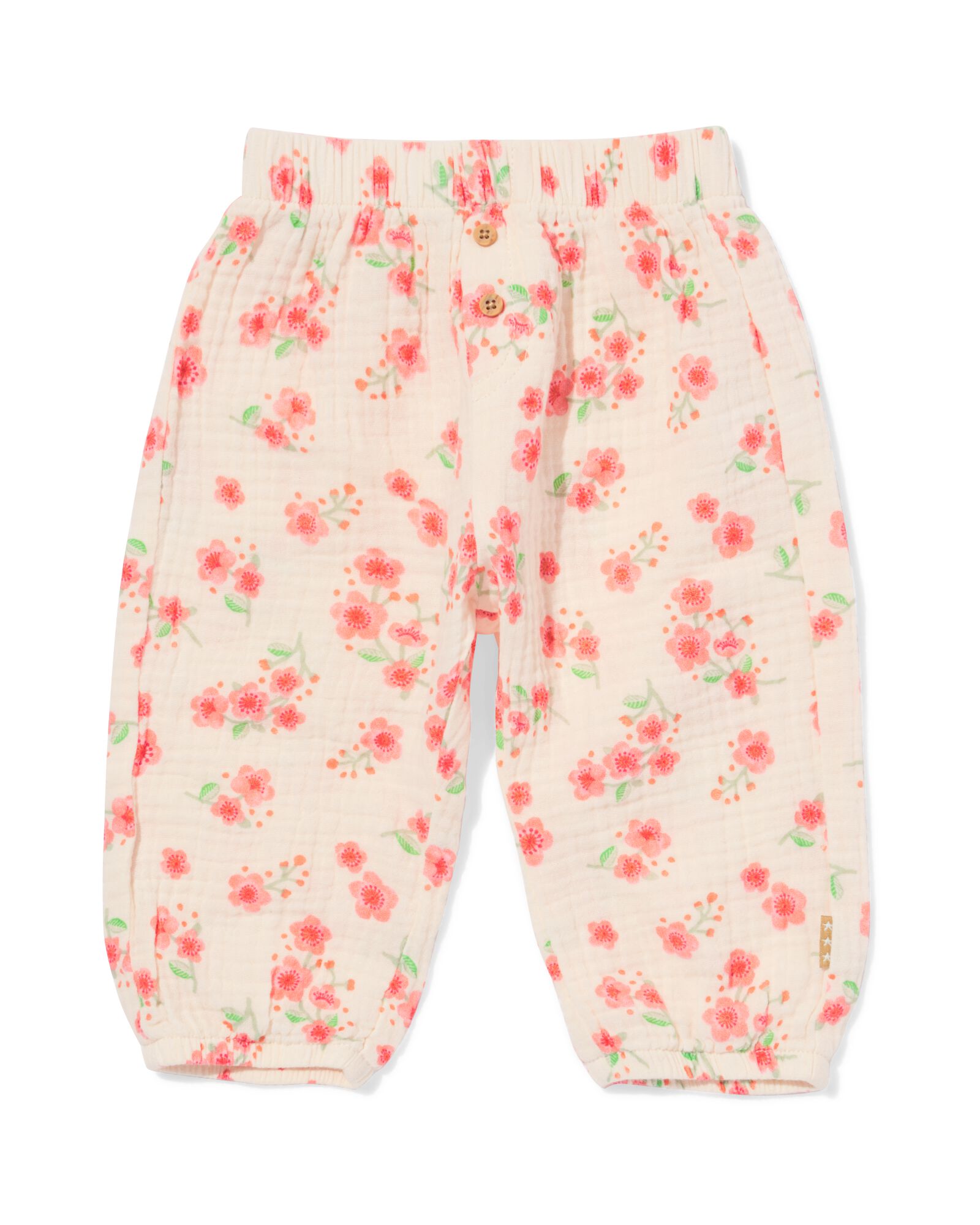 Newborn-Hose aus Musselin mit Blumen - 33419721 - HEMA