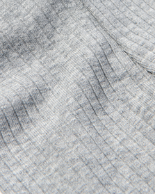 legging évolutif nouveau-né côtelé gris gris - 1000029875 - HEMA