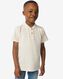 Kinder-T-Shirt, Waffelstruktur beige 110/116 - 30779865 - HEMA