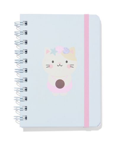 notitieboek A6 gelinieerd katten - 14102201 - HEMA
