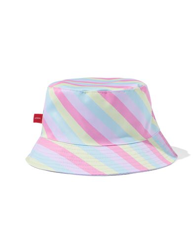 chapeau de soleil réversible arc-en-ciel/lilas - 14511160 - HEMA