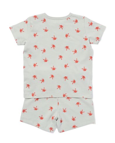 pyjacourt b&eacute;b&eacute; crabes bleu clair bleu clair - 33301860LIGHTBLUE - HEMA