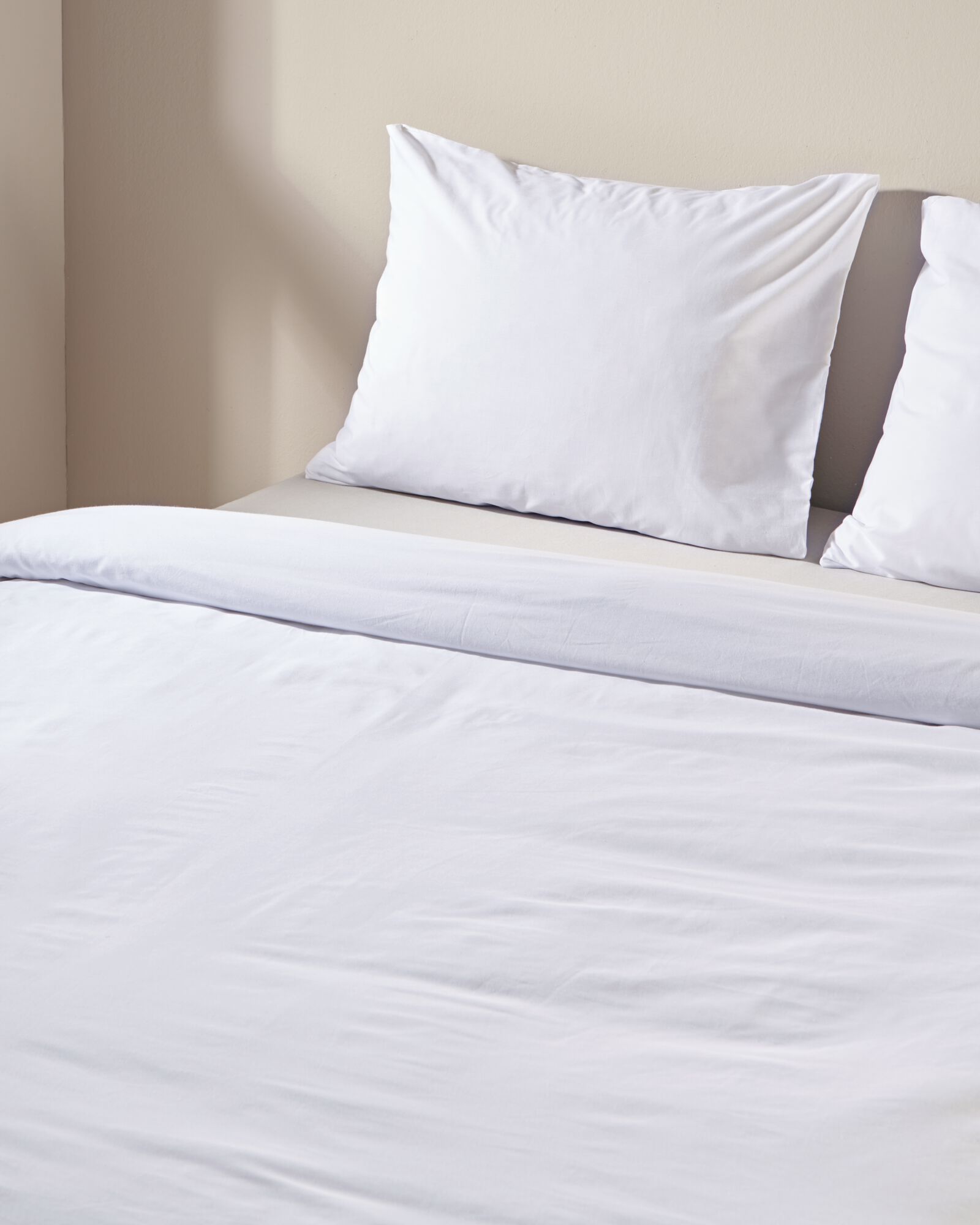 housse de couette 240x200/220 coton doux blanc - 5797024 - HEMA