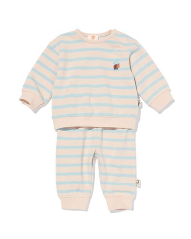 ensemble v&ecirc;tements nouveau-n&eacute; rayures &eacute;cru &eacute;cru - 33445320ECRU - HEMA