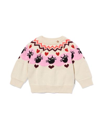 pull b&eacute;b&eacute; Siepie &eacute;cru &eacute;cru - 33049970ECRU - HEMA